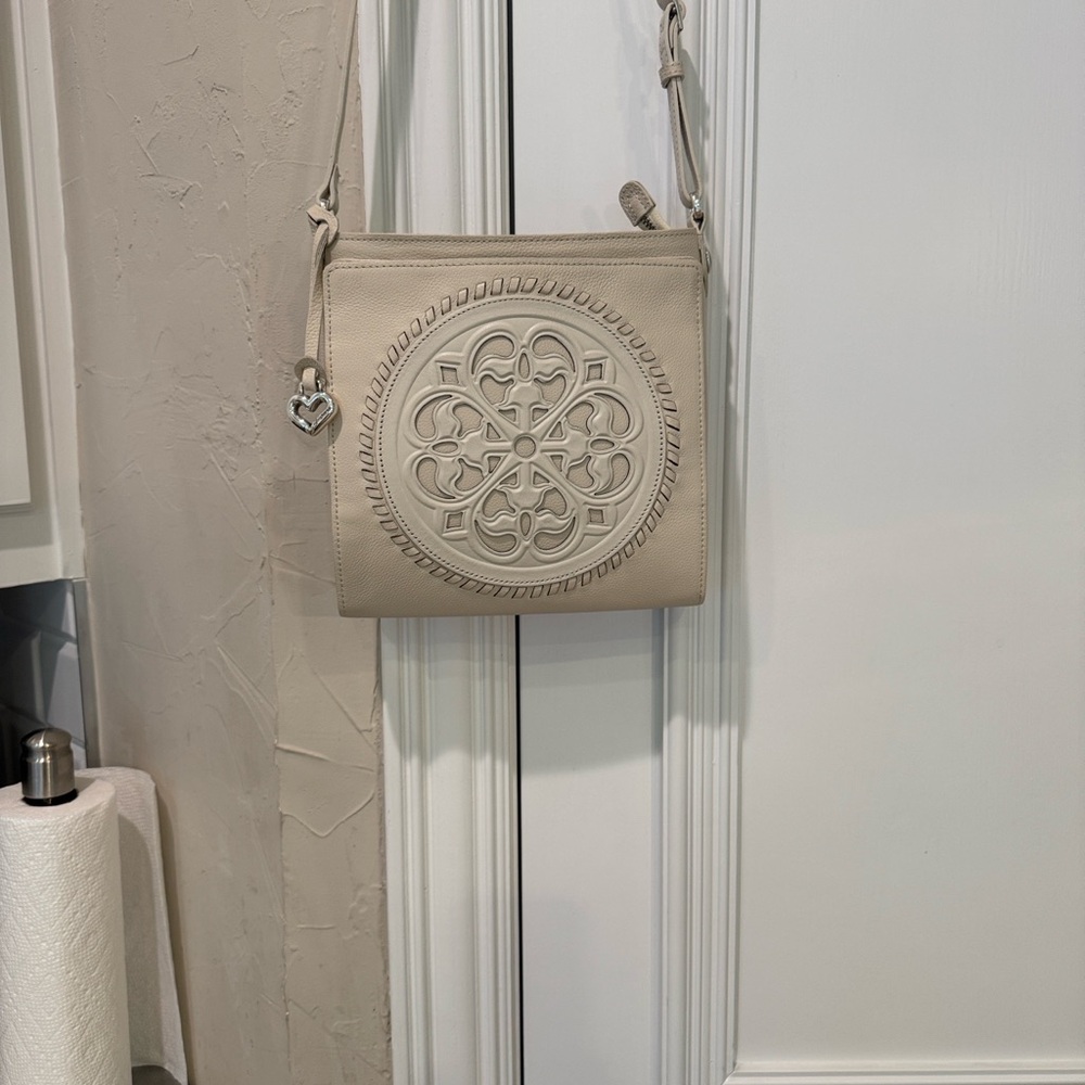 Elegant Cream Brighton Crossbody Bag